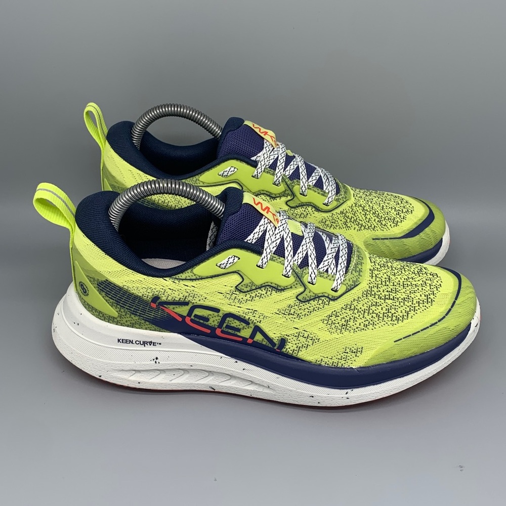 KEEN WK400 II Fluorescent Green Walking Shoes 1030262 Women’s Sz 8.5 NEW‎
